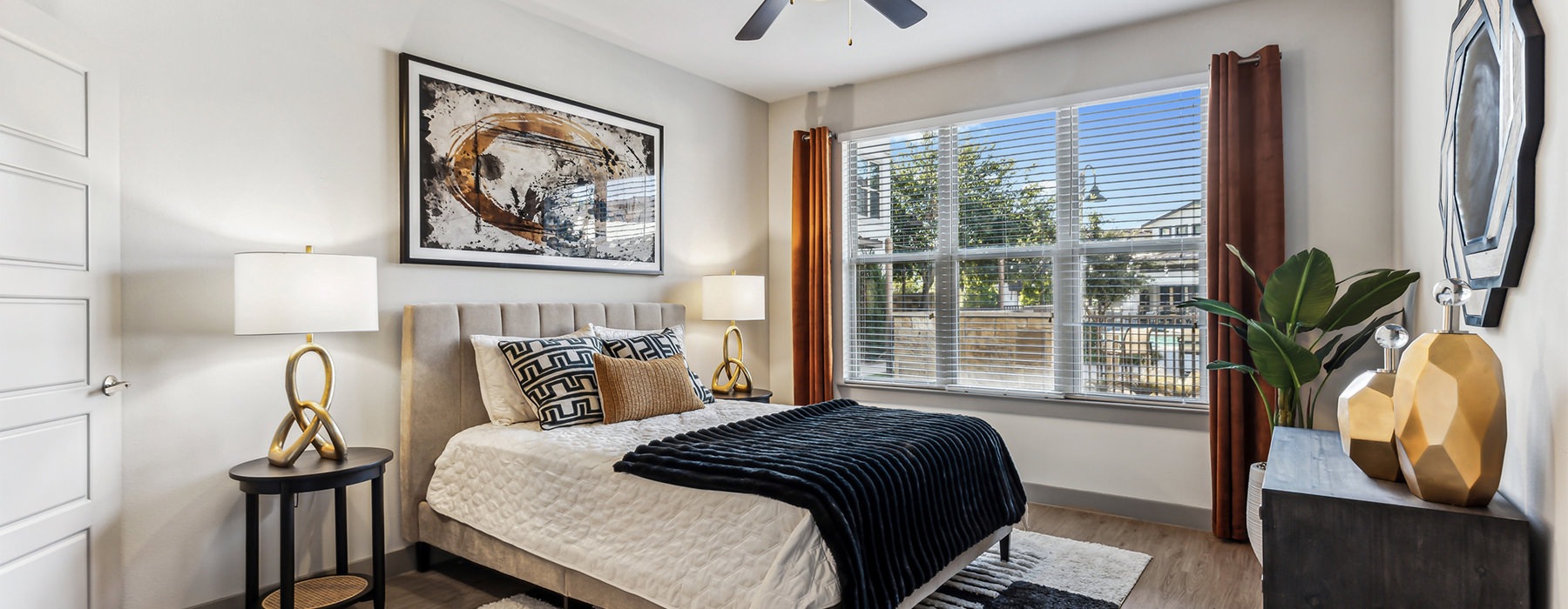 Bedrooms to fit every family bedroom with large windows